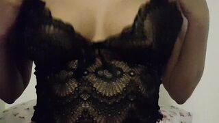 my lacy top titty reveal ⭐