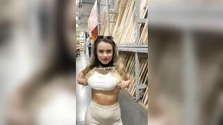 Titty Drop: Dropped them between sooo much hard wood #1